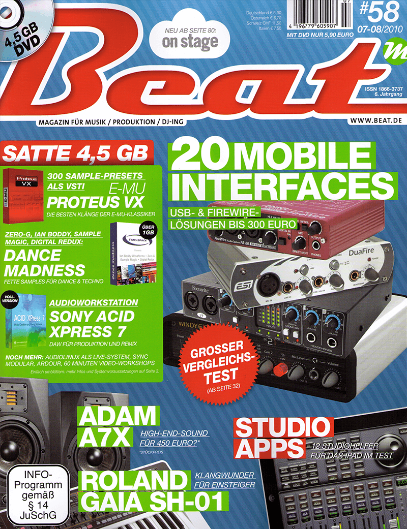 Beat Magazin Audiocation Tutorial Phasenlage und Mixdown